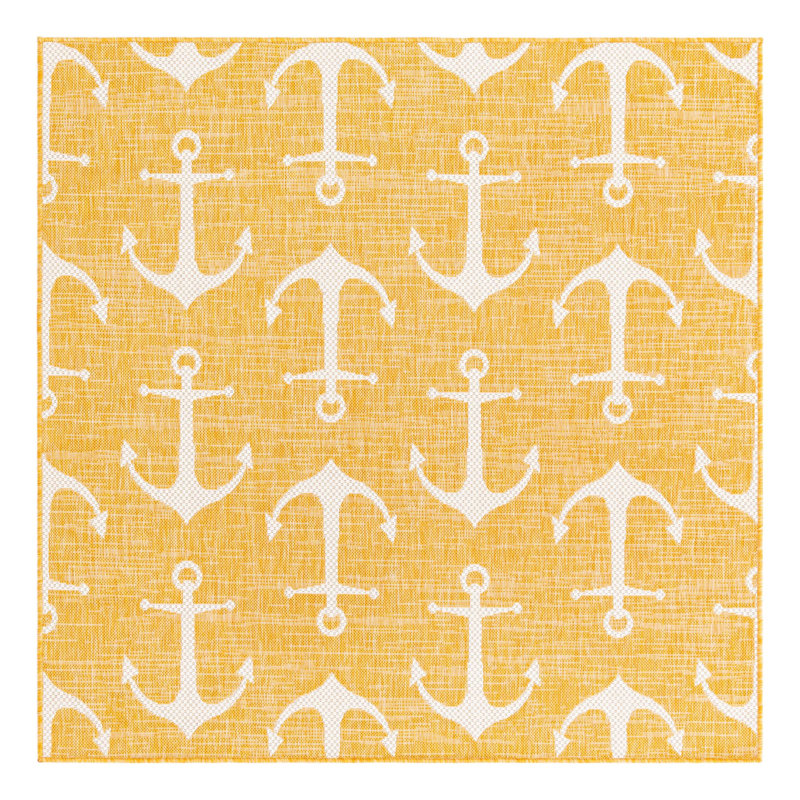 Indoor / Outdoor Rug, Square 5'3"