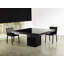 Square Glass Dining Table-1973790085