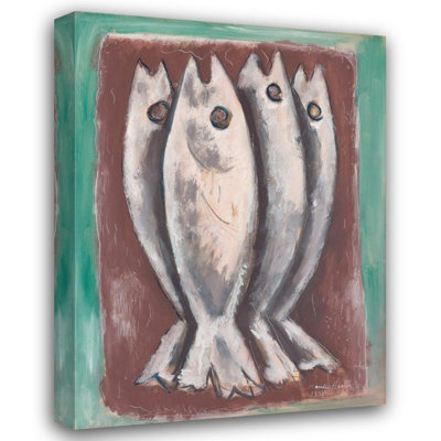 "Sea Ghosts" by  Marsden Hartley - Gallery Wrap Canvas Wall Art
