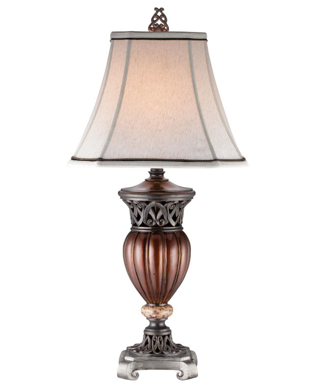 Frasier Table Lamp, Brown