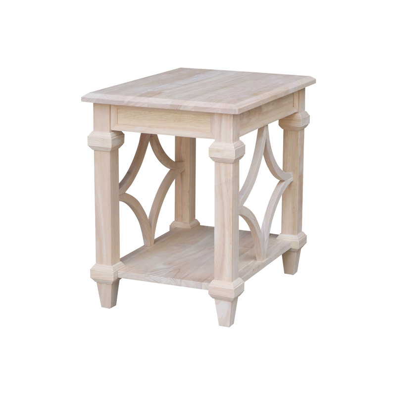 Antoino Solid Wood End Table