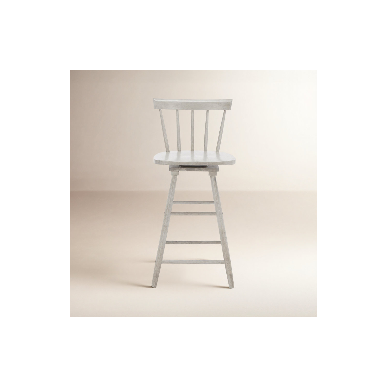 Portside Swivel Counter Stool, Gray