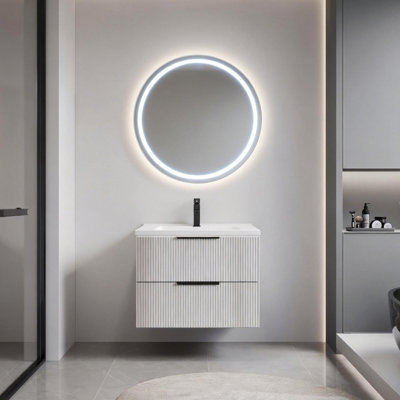 Meuble-lavabo 24 po avec lavabo en céramique