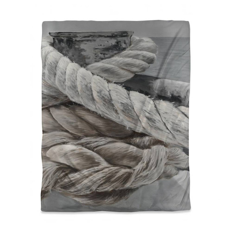 Polyester Sateen Duvet Cover, Gray