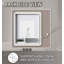 Miroir de salle de bain rectangulaire à DEL-697530137