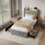 Upholstered Storage Bed-698870010-698870014