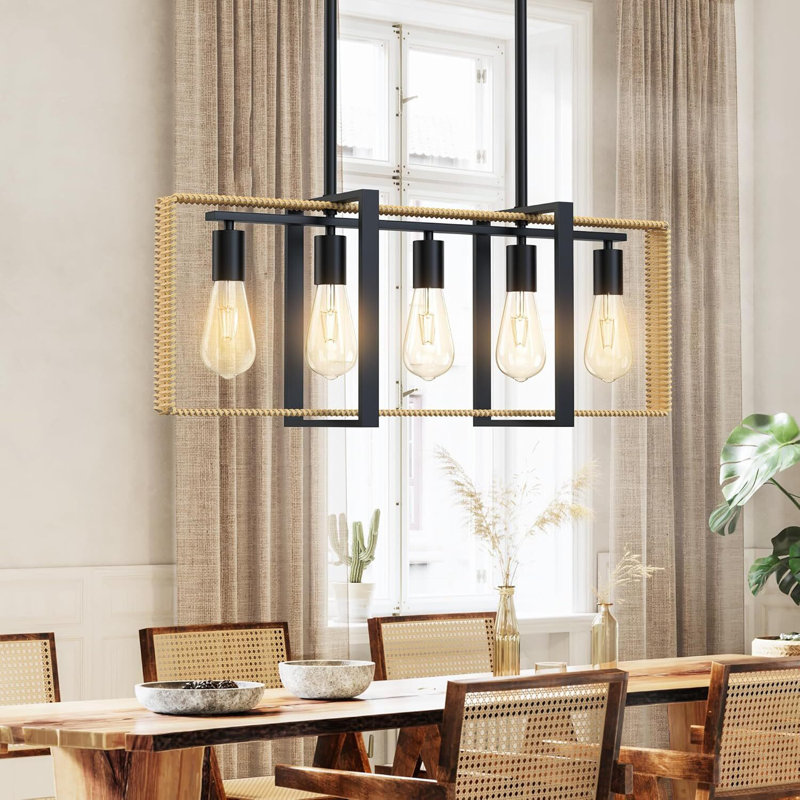 Kitchen Island Light, 5-Light Adjustable