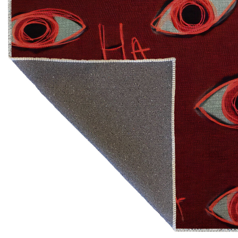 Tapis décoratif moderne Mira, Tapis de couloir 3 pi 9,81 po x 9 pi 10,11 po