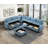 Living Room Furniture One-Arm Chair 
