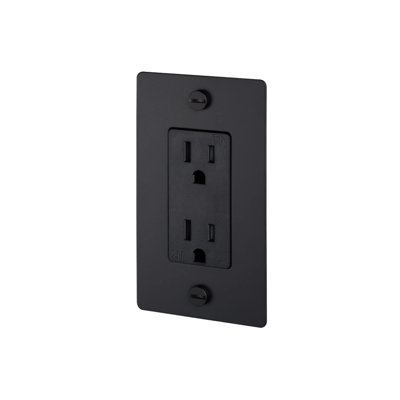 1G Duplex Outlet / Without Logo 
