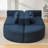 Boneless Couch Modular Sectional Sofa 114.9" Free-Combined Sofa Couch Sofa Bed Compression Sofa With Deep Seating And Curved Design For Living Room-319668362