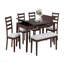 Table de salle à manger moderne avec tiroirs en bois de noyer-872872337