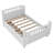 Wood Platm Bed With Drawers