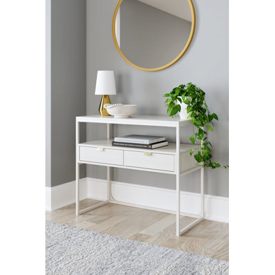 Filomena Metal Base Writing Desk