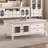 Cream style French solid wood end table