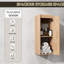 Meuble-lavabo 84 po avec lavabo et armoire latérale 84 po - Charnières de porte à fermeture douce pour une salle de bain facile Esthétique silencieuse et silencieuse