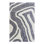 Dashing Away Abstract Area Rug in Ivory/Concrete Gray
