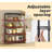 Rebrilliant Metal Storage Rack Adjustable Shelves