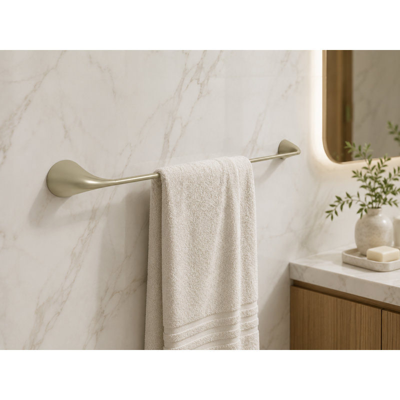 Ensemble d'accessoires de salle de bain Nicolai, Nickel satiné