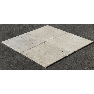 Turco 18'' x 18'' Travertine Wall & Floor Tile