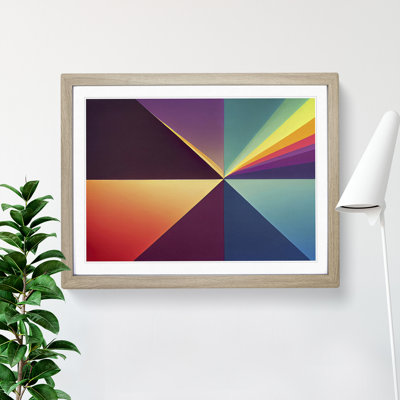 Abstract Prism Art - Framed Print