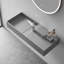 Drain de salle de bain mural ou de comptoir 32 po avec trou de robinet latéral-67801619