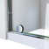 Harmony 44 - 48 in. W x 76 in. H Semi-Frameless Shower Door with ClearMax™ Technology
