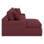 Canapé rembourré Boneless avec coussin double couche et poches latérales-1207234663