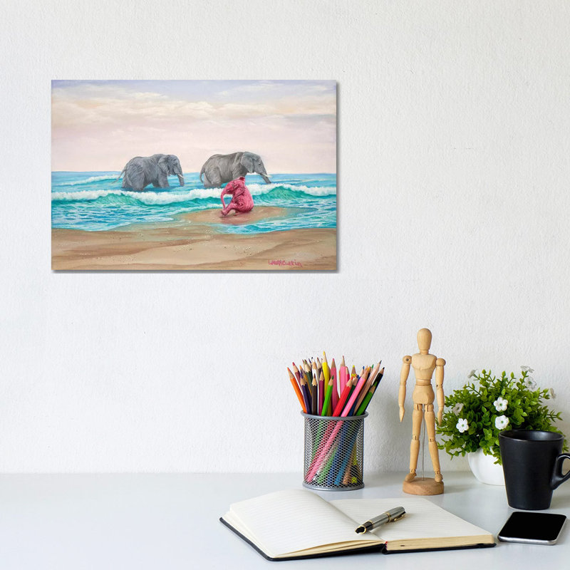 Time Out by Laura Curtin - Wrapped Canvas Gallery-Wrapped Canvas Giclée, 20.32 cm H x 30.48 cm W