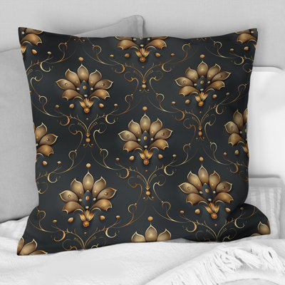 Glam Damask Motif IV - Coussin Glam