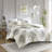 Full/Queen 3 Piece Cotton Blend Chenille Comforter Set
