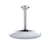 Contemporary Round 8" Rainhead with Katalyst Air-Induction Spray, 2.0 Gpm