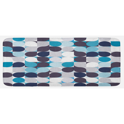 Tapis de cuisine abstrait