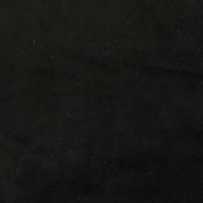 Solid Velvet | Velluto Fabric, Black