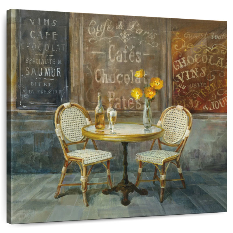 Yarlin French Cafe II, 33" H x 33" W