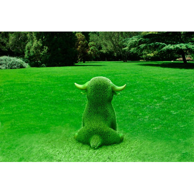 Outdoor Calf Topiary Green Figures