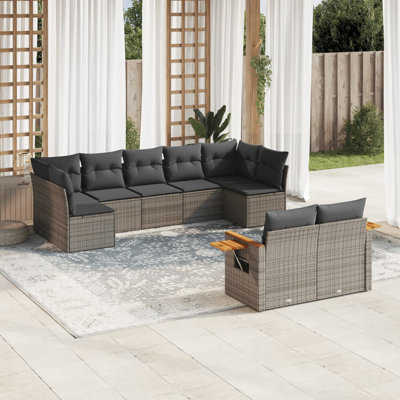 Ensemble de canapé de jardin Vidaxl
