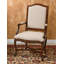 Upholstered Arm Chair in White