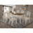 Seaside Nutmeg And Rustic Cream Dining Table