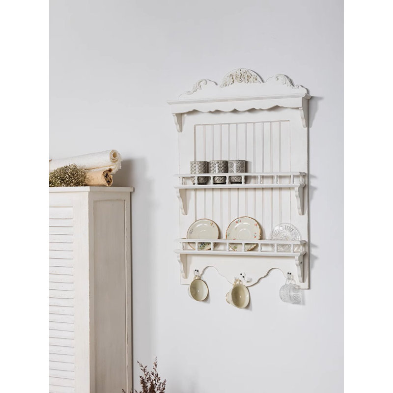 2 Piece Wood Accent Shelf