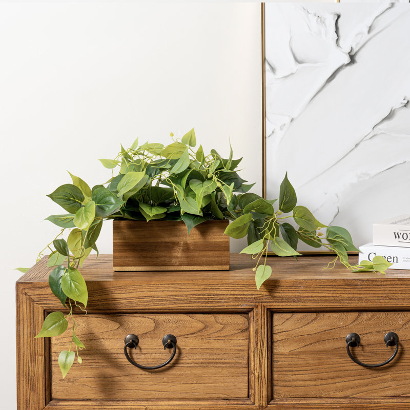 Artificial Pothos Plant in Planter