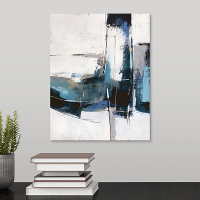 « horizon quest ii », peinture sur toile