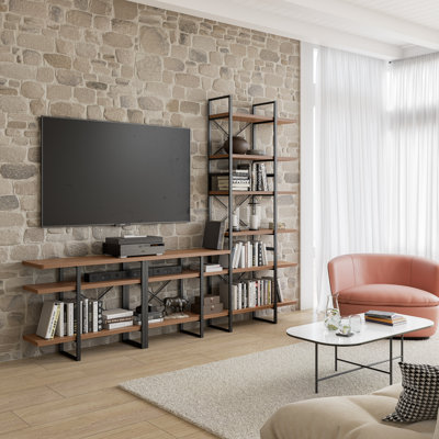 Aspelate Unfinished Entertainment Center for TVs up to 78"