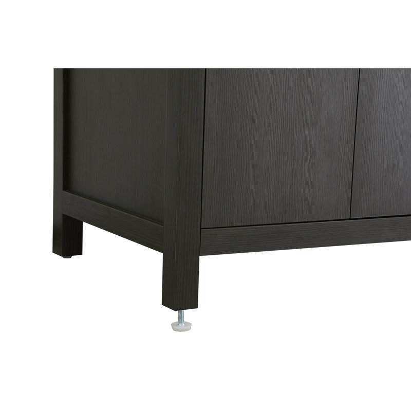 Meuble-lavabo double 60 po_Traditional_VF60660, Brun moka
