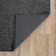 Tapis gris foncé lavable en machine Breleigh