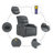 Faux Leather Recliner-97814351