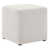Heathered Weave Ivory Polyester Blend selected