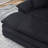 56.3" Single Sofa With 2 Toss Pillows And A Ottoman, Comfy Sofa- Deep Seat Couch-1686092573