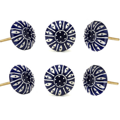 Oversized 1.77" Diameter Mushroom Knob Multipack