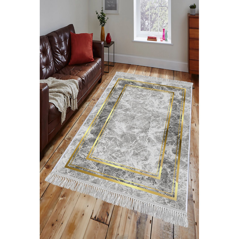 Luxury Hall Carpet - 100% Velvet Fabric, 3.3 x 9.8 ft | 100% Cotton Sole, Pile Height: 0.4 in, Total Height: 0.5 in | Antibacterial, Non-Slip, Machine Washable, 3D Digital Printing | Elegant Design for Home Décor